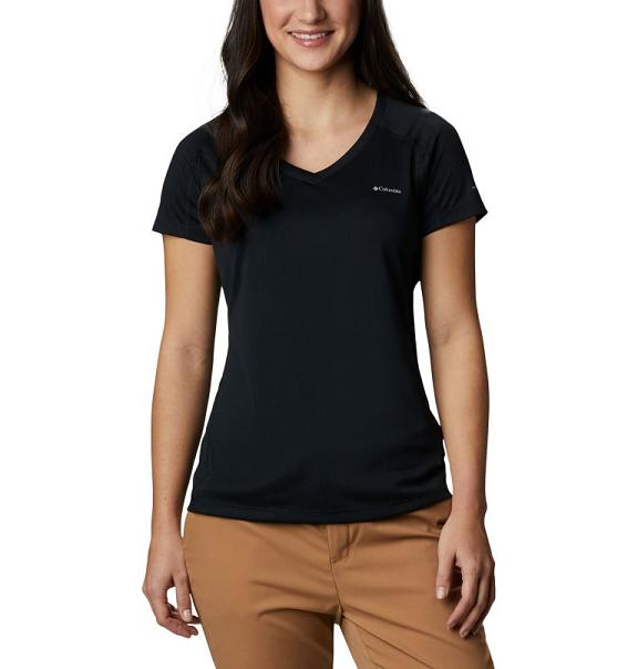 Columbia Zero Rules T-Shirt Black For Women's NZ5976 New Zealand